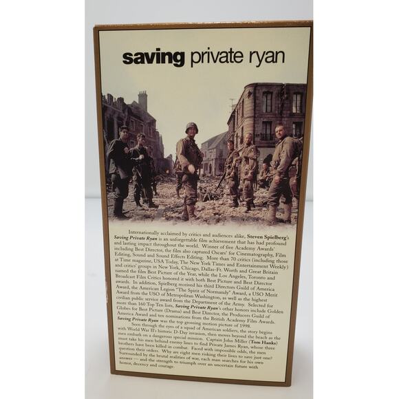 Saving Private Ryan (VHS, 2000, 2-Tape Set, Special Limited Edition) PRE-OWNED - Picture 4 of 8